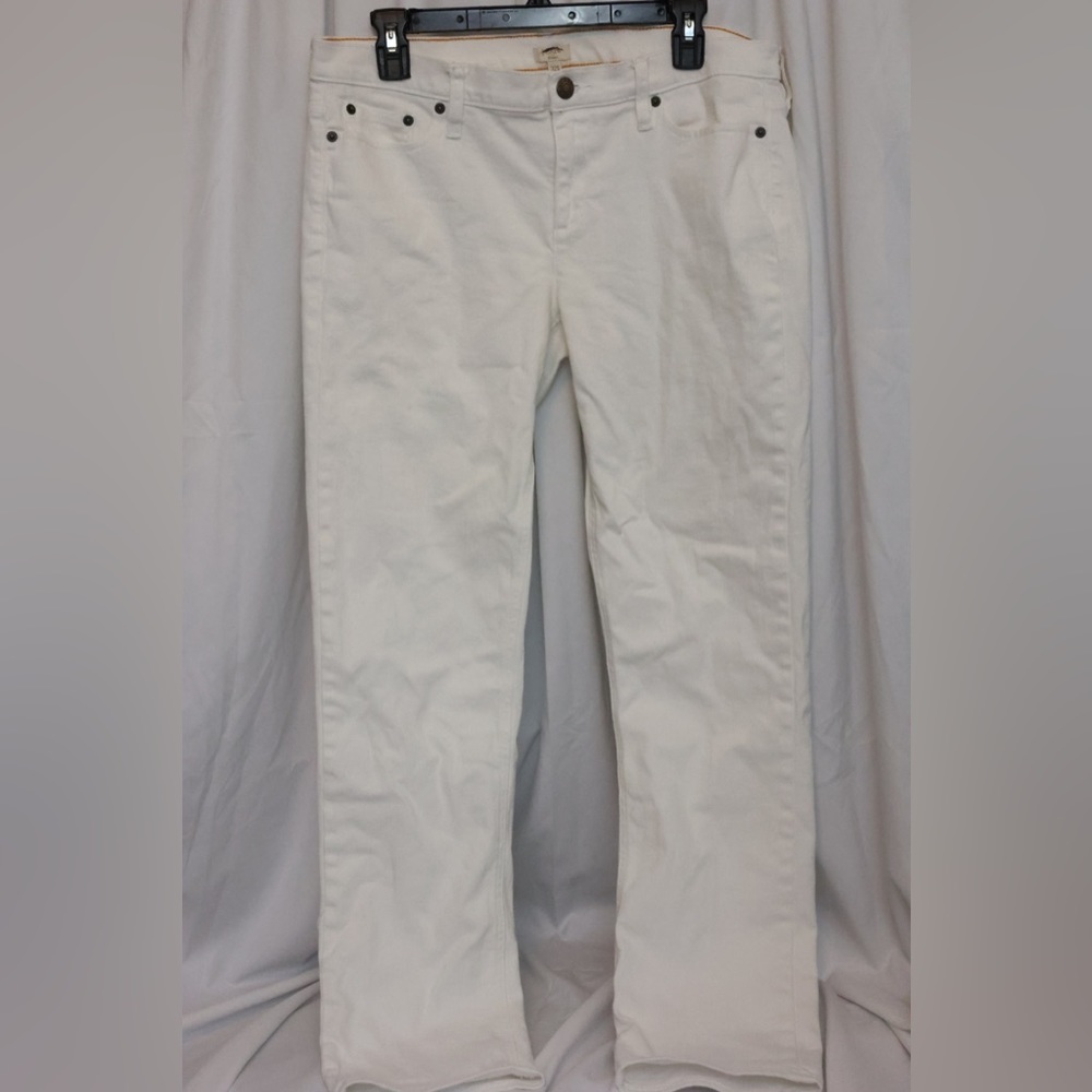 J Crew white jeans